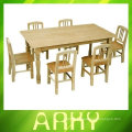 Kindergarden Table et chaises en bois